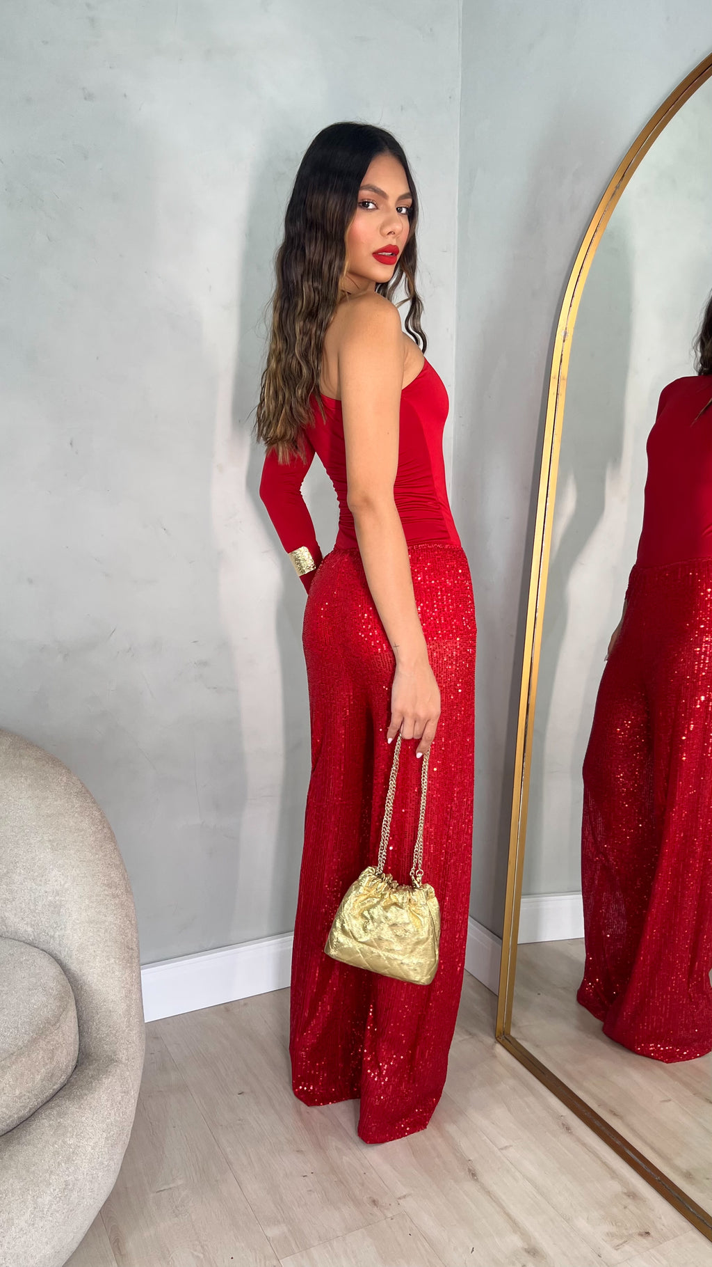 Calça Shine Vermelho